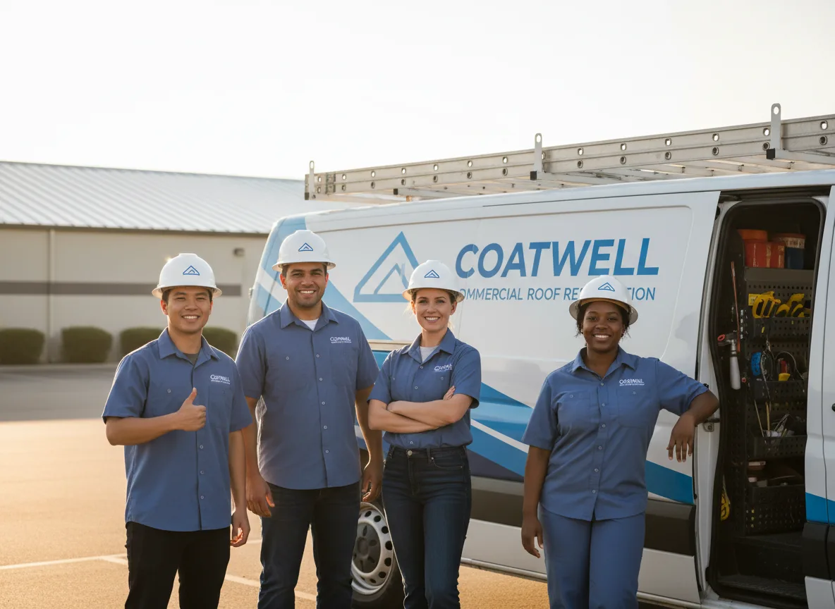Commercial roof coating company in Oxford, KS